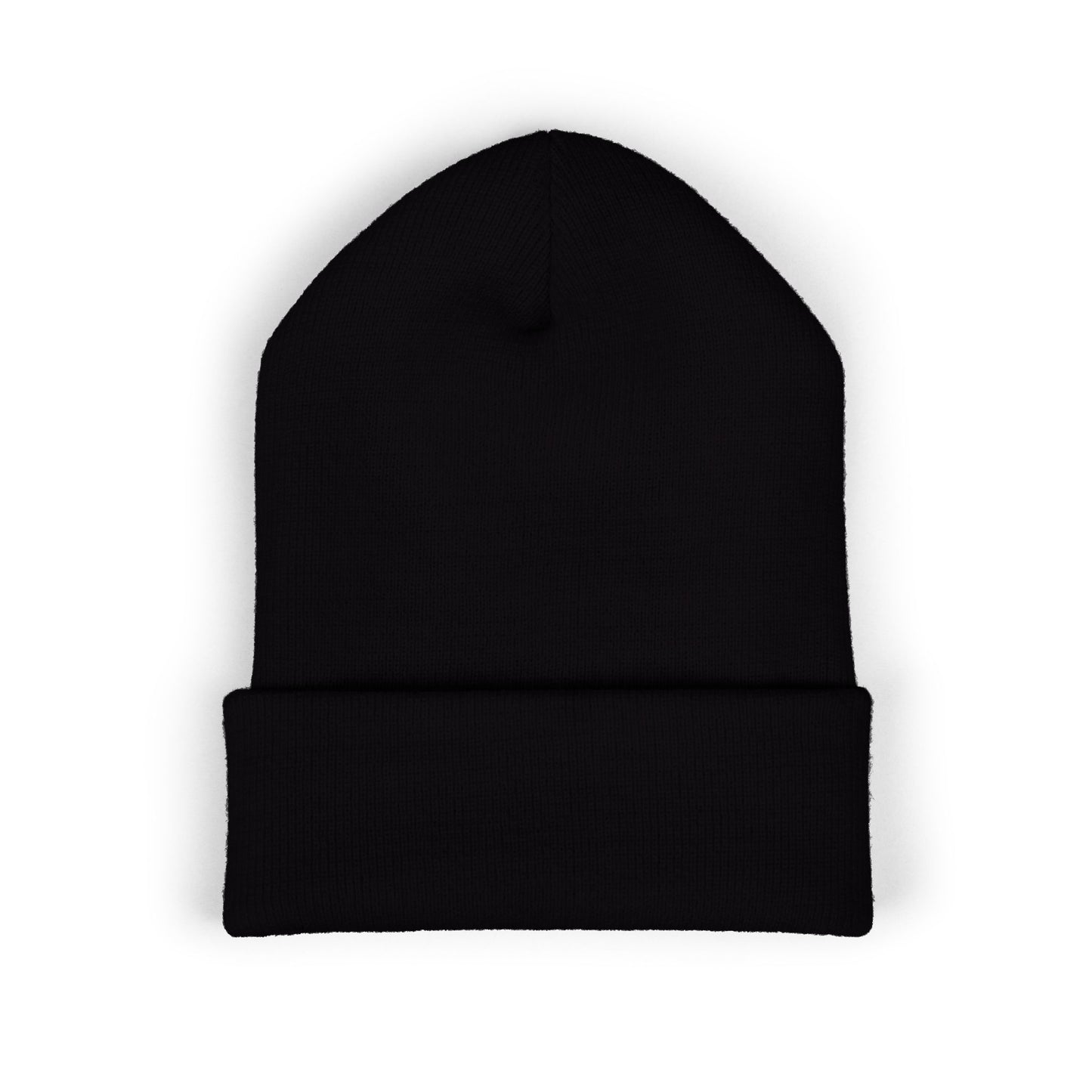Embroidered Logo 'Silence The Echo' Cuffed Beanie