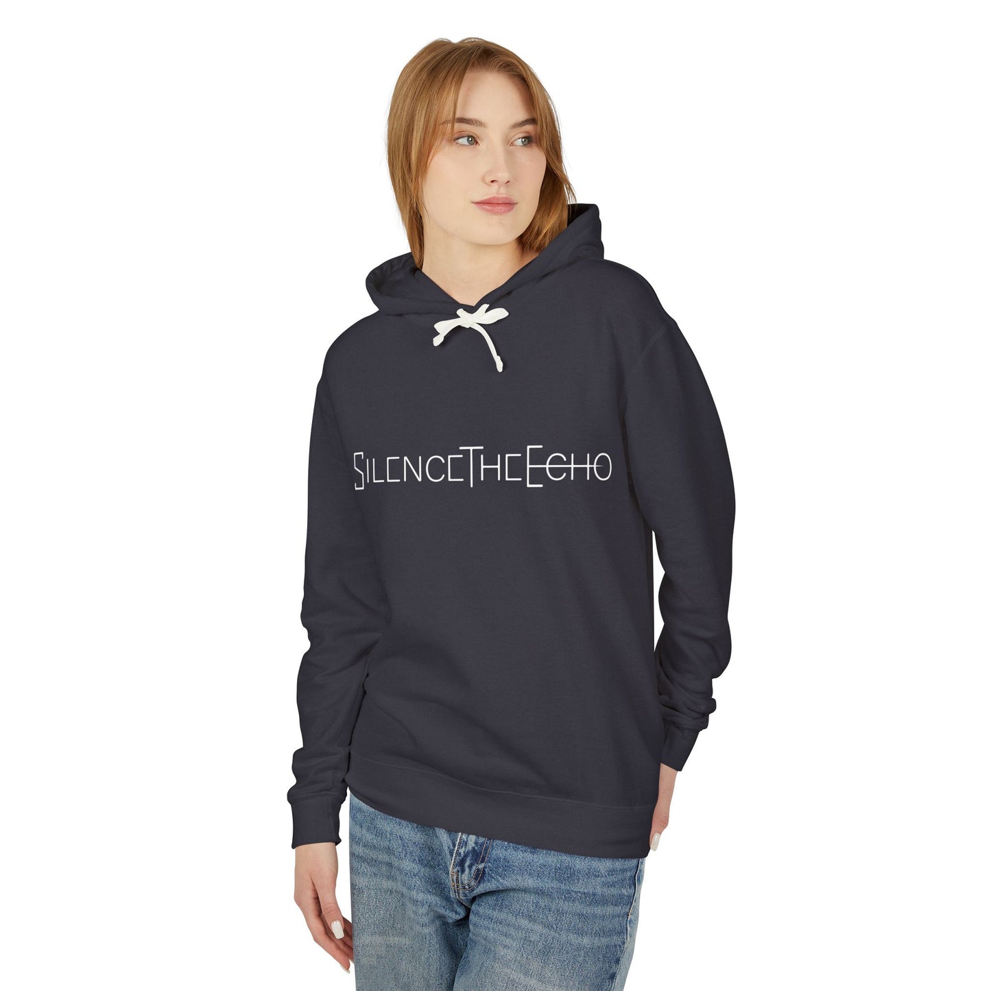 Silence The Echo - Liberation Unisex Lightweight Hooded Sweatshirt