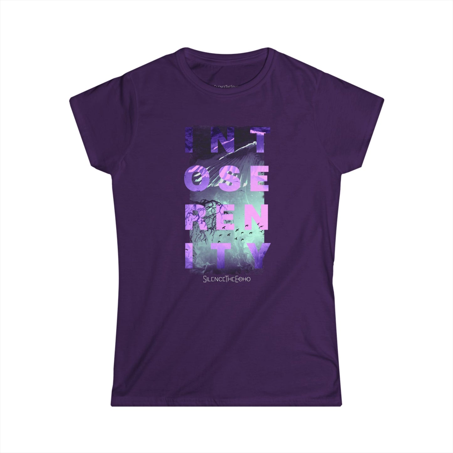 Silence The Echo Design - Into Serenity Women's Softstyle Tee