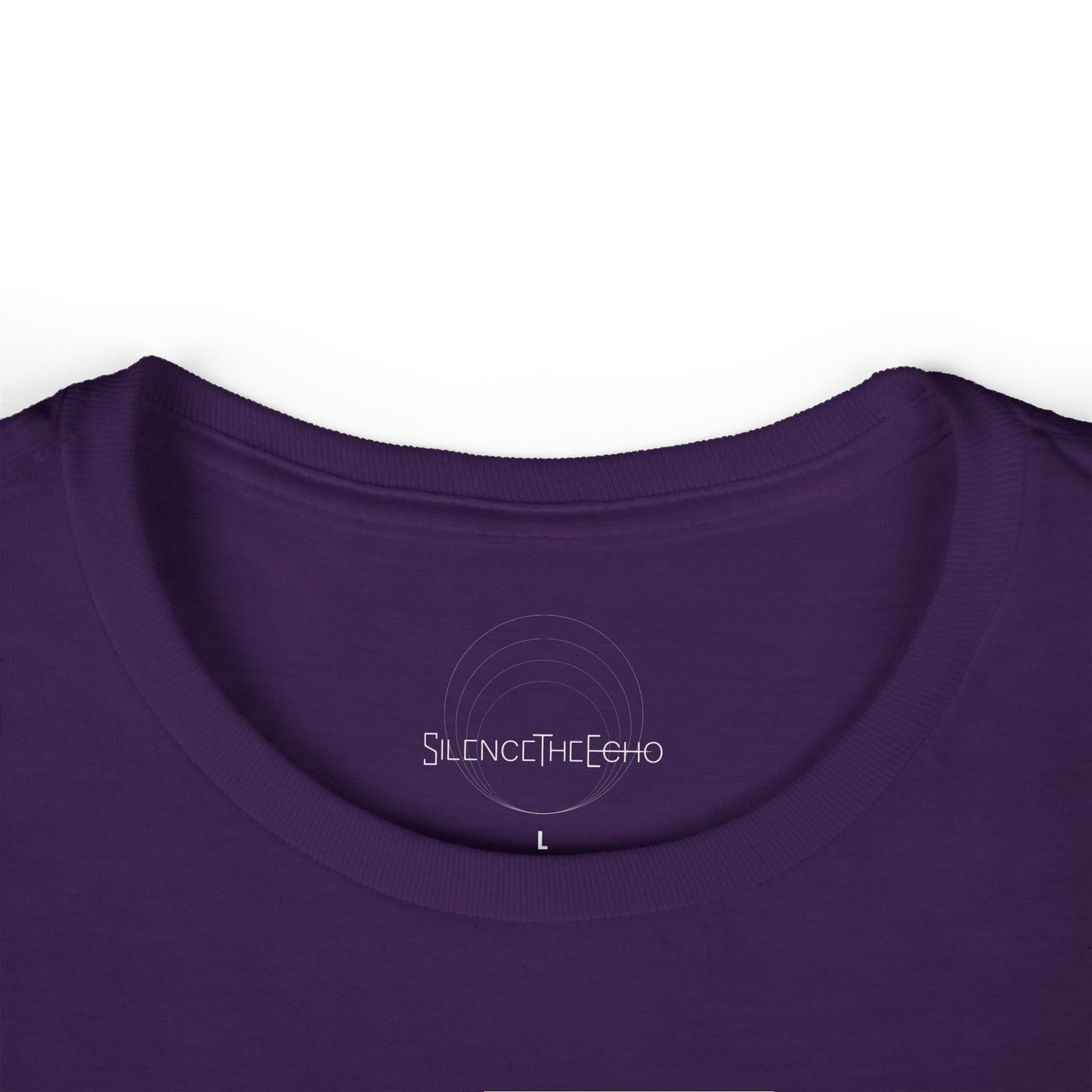 Silence The Echo Design - Into Serenity Women's Softstyle Tee