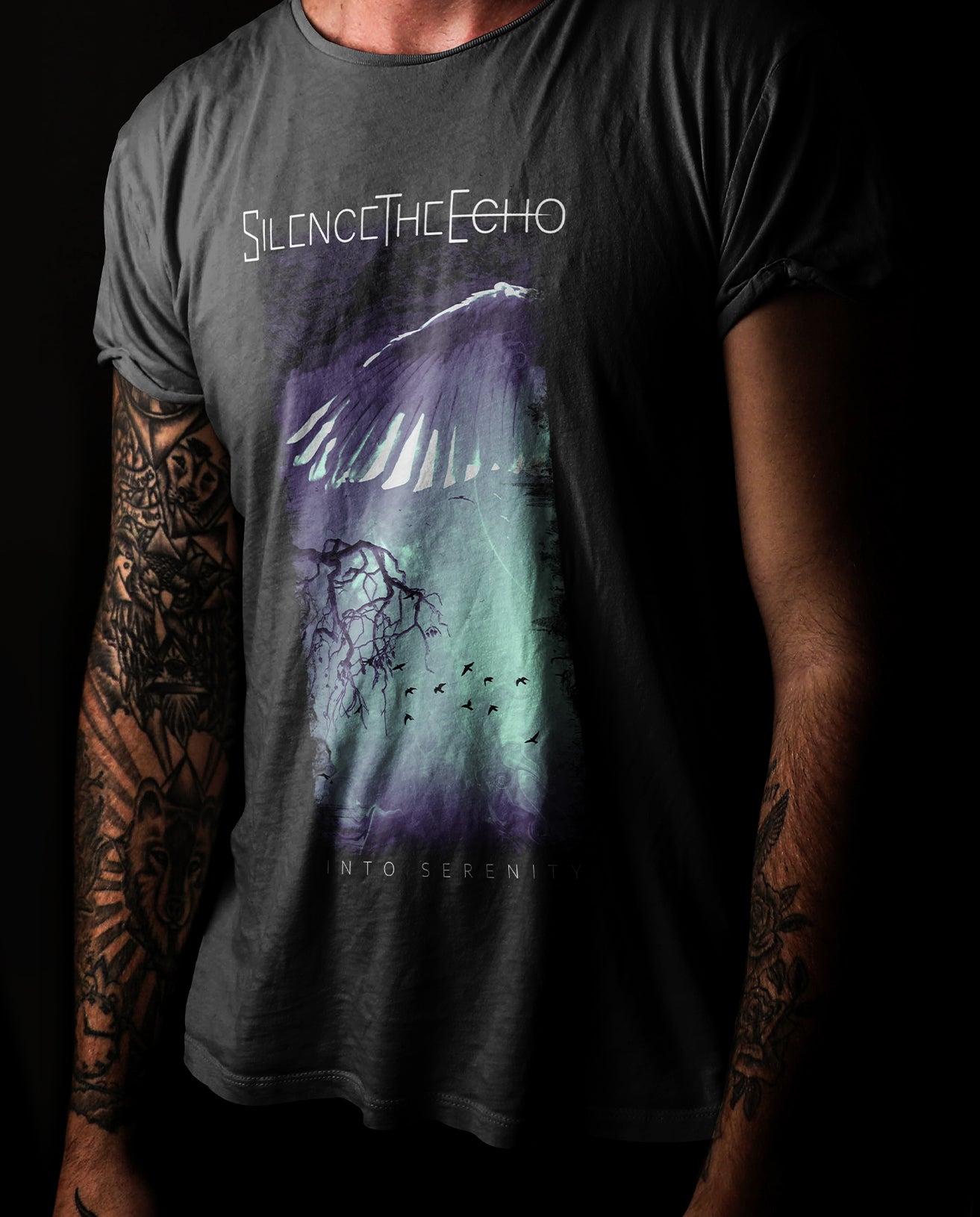 Silence The Echo - Into Serenity T-Shirt